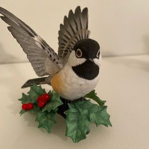 Lenox bird collectible: Chickadee